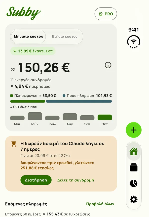 Η συμπαγής Αρχική στο εξωτερικό πάνελ ενός κλειστού iPhone Duo